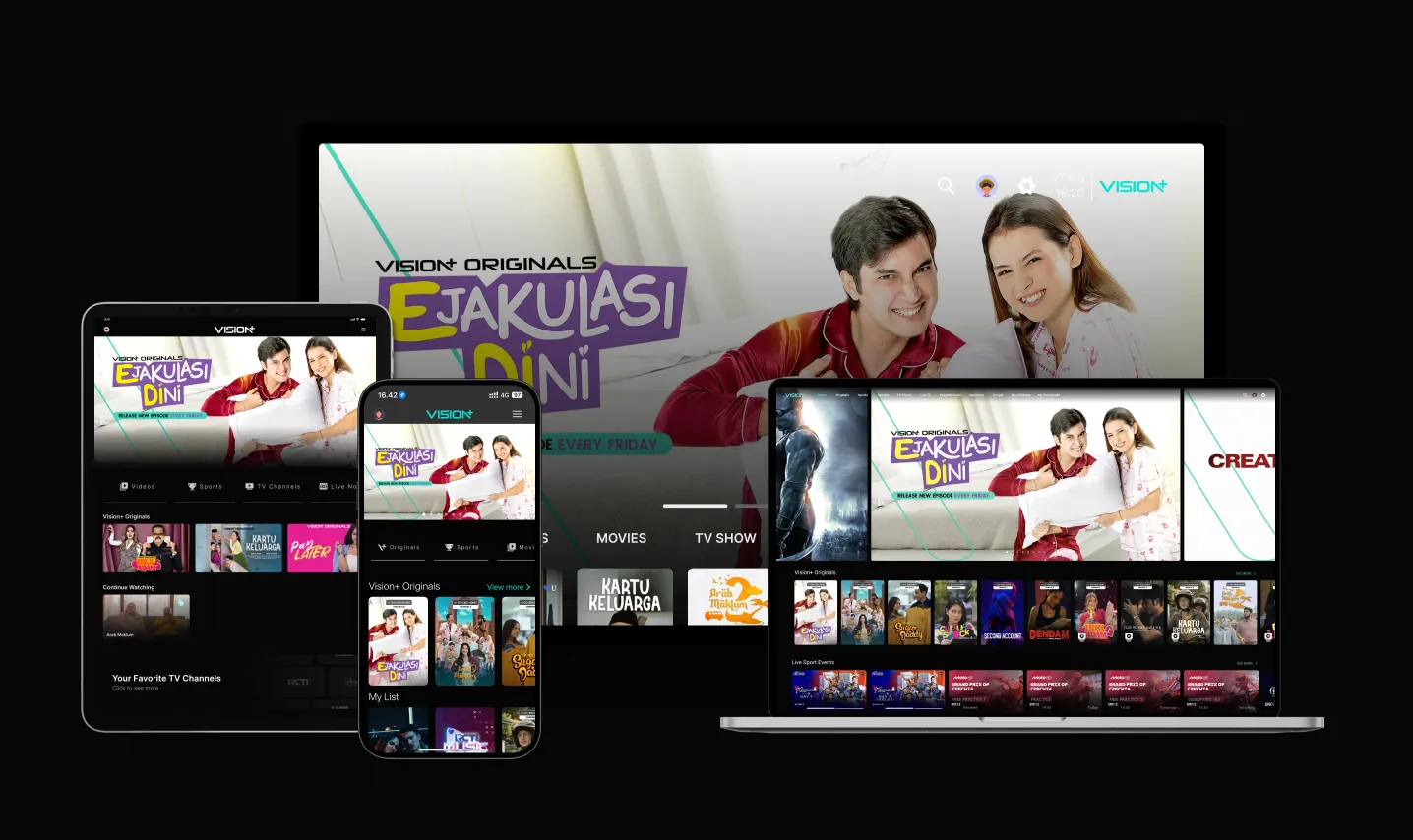 watch anywhere about visionplus